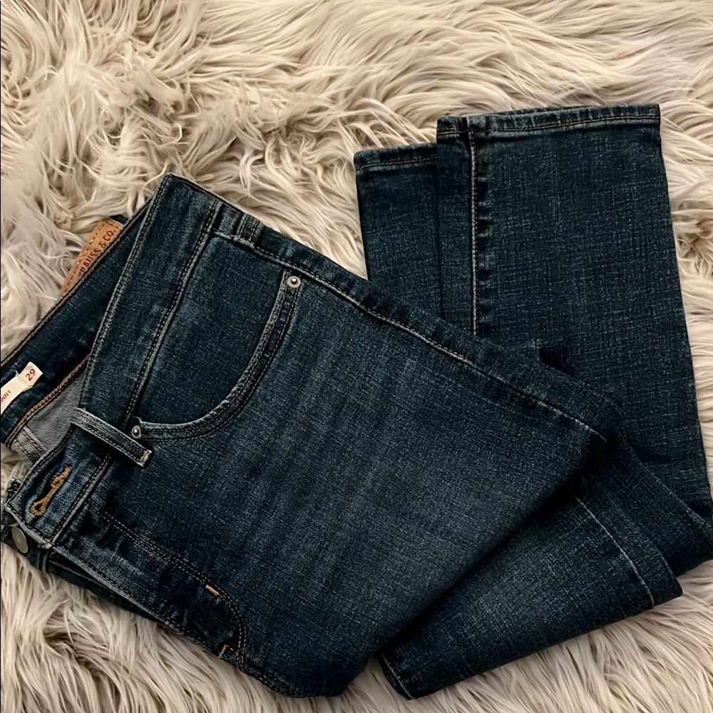 Levi's Women's Skinny Jeans - Dark Blue